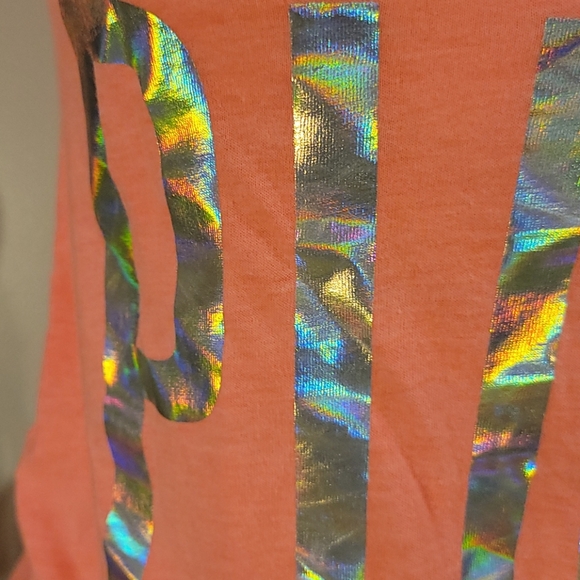 NWOT PINK Victoria's Secret Tee - Picture 2 of 6